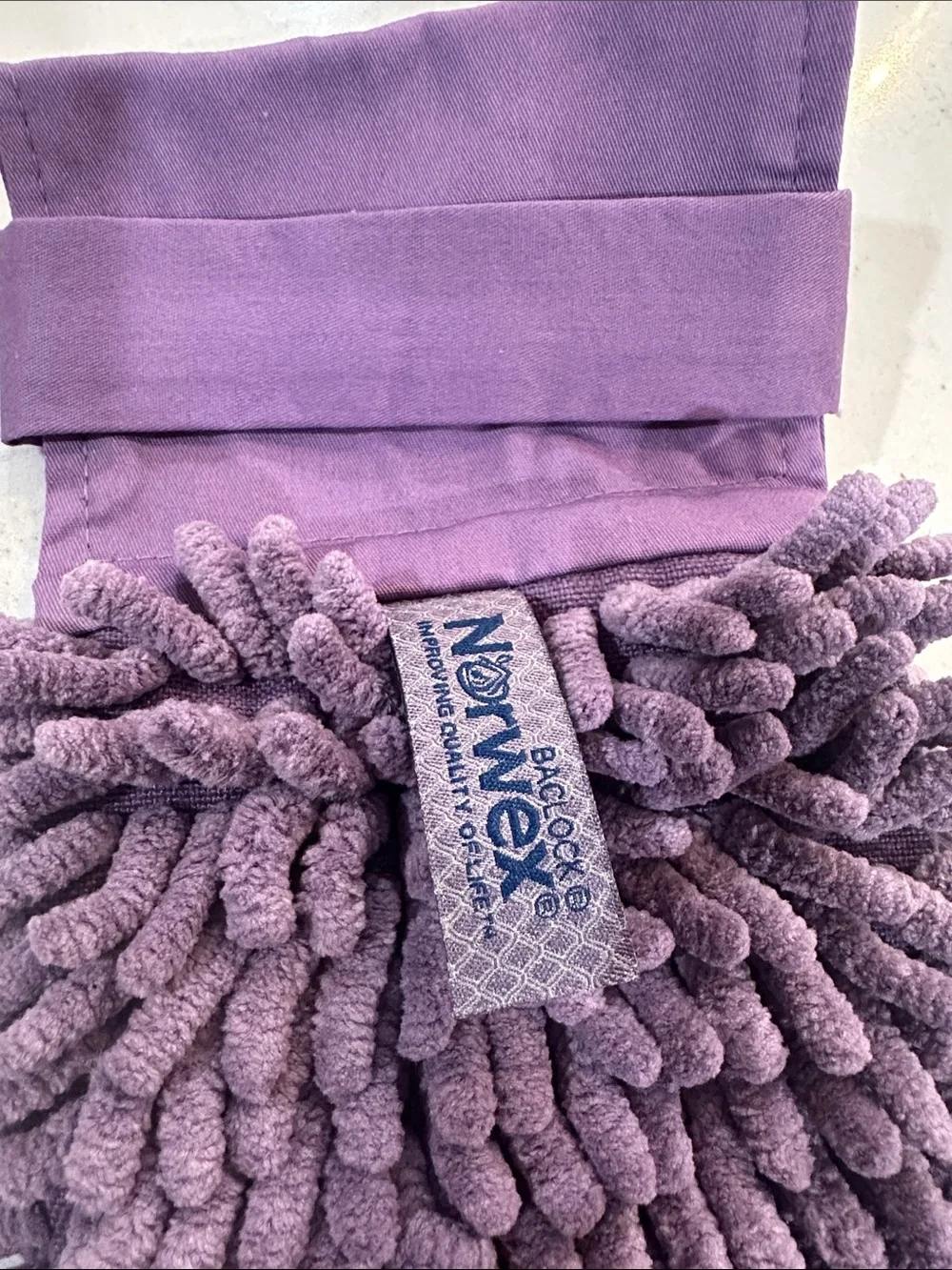 Norwex Purple Chenille Mop Head